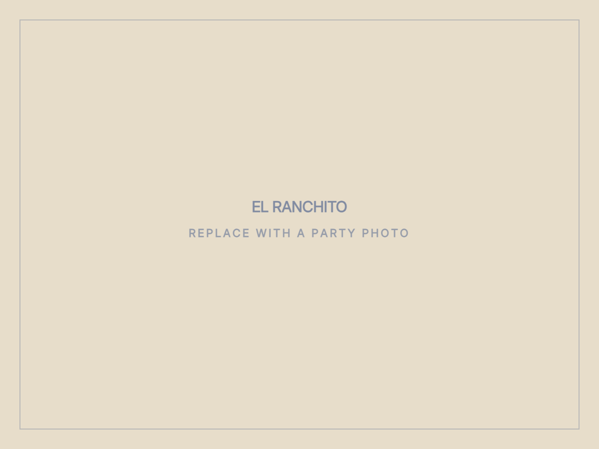 An El Ranchito taquiza party
